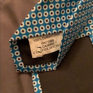 J. Crew Accessories - J.Crew Handmade Blue Dot Slim Tie J. Crew Accessories - J.Crew Handmade Blue Dot Slim Tie